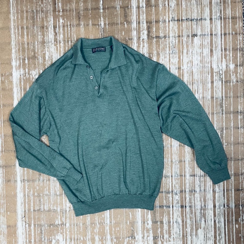 Giasone Italian Wool‎ Lightweight Men's Sweater